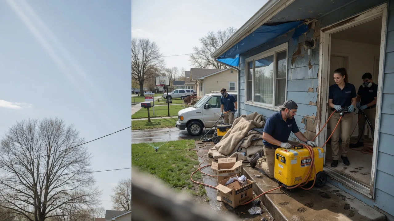 Basement Flood Cleanup in Couch, MO near me